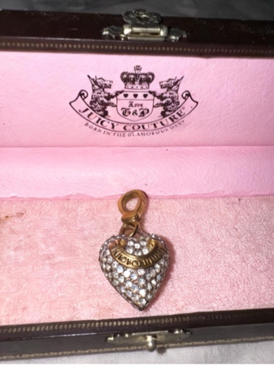 Juicy Couture Accessories - Juicy Couture bling heart charm - Special Edition